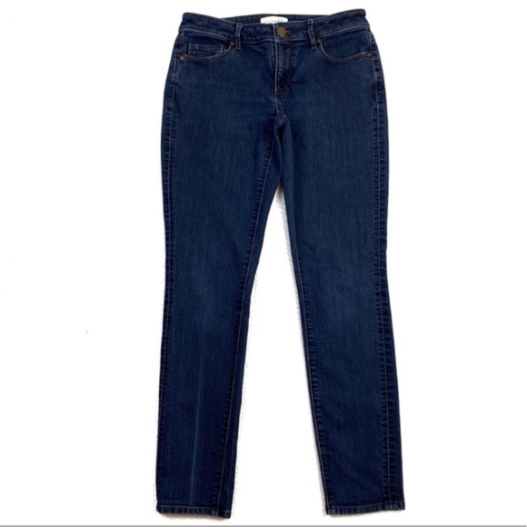 LOFT Denim - LOFT Stretch Dark Wash Curvy Skinny Jean Womens Size 27‎